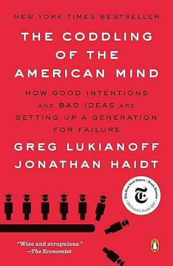 The Coddling of the American Mind book cover