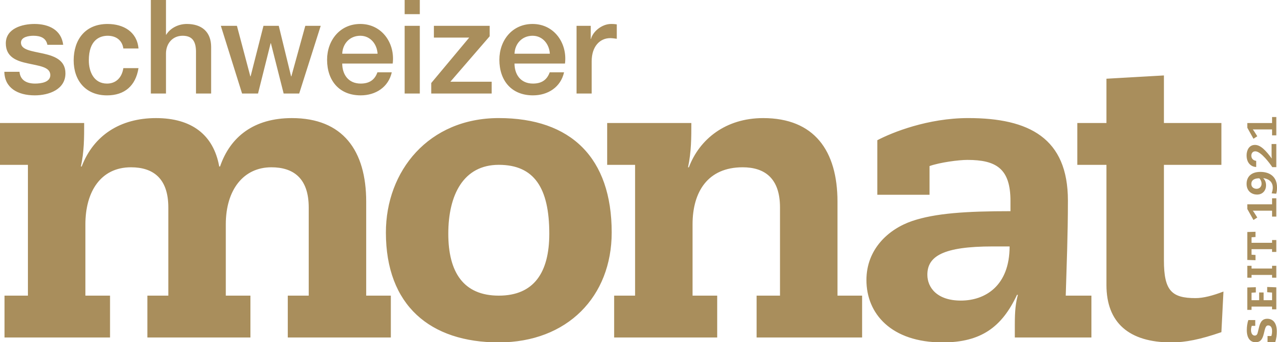 Schweizer Monat Logo